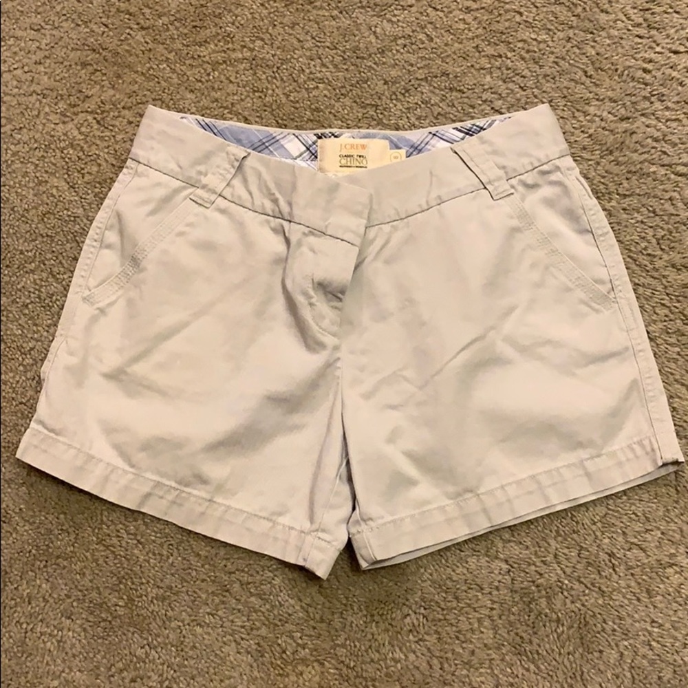 J. Crew chino shorts